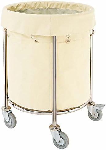 FAIMEX Wäsche Sortierer Wäschewagen Wäschekorb mit Rollen Wäschesammler