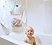 Bee Funny Baby Bath Toy Storage Organizer, Mold Resistant with Four Premium Locking Suction Cups