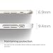 iPhone 6S Case, elago® [Outift][White/Silver] - [Premium Hybrid Construction][Dual Toned][Spark Design Award] - for iPhone 6/6S