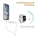 WORDIMA Watch Charger Magnetic Cable for iWatch4/3/2/1, 2in1 Wireless Charging Cable Competible with Apple Watch Series 4/3/2/1 and iPhone XR/XS/XS Max/X/8/8Plus/7/7Plus/6/6Plus iwatch Charger