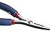 Tronex Model 741 Flat Nose Pliers with Step Tip, Ergonomic Handles