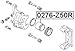 FEBEST 0276-Z50R Rear Brake Cylinder Piston