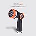 TACKLIFE Garden Hose Nozzle/Spray Nozzle Heavy Duty 8 Patterns No-Squeeze Sprayer/High Pressure/Flow Control 0-max/Suitable for Car Washing, Garden Watering, Pets Showering丨GHN2A