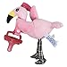 Dr. Brown's Lovey Pacifier and Teether Holder, Flamingo with Pink, 0 Months+