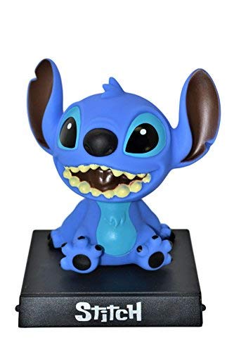 Stitch PVC Bobble Head Figure Car Dashboard Accessories Office Home Accessories Ultra Detail Doll - Thumbnail 4