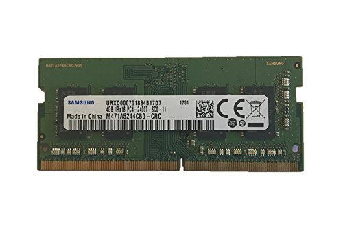 Samsung 4GB PC4-19200 DDR4-2400MHz non-ECC Unbuffered CL17 260-Pin SoDimm Memory Module Mfr P/N M471A5244CB0-CRC