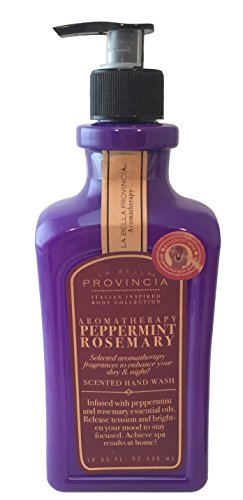 La bella provincia aromatherapy scented hand wash (peppermint ros…