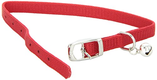 Catit-Nylon-Adjustable-Cat-Collar-Red