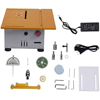 8milelake Multifunction Mini Electric Polisher Table Saw 