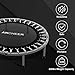 ANCHEER Foldable Mini Trampoline Rebounder, Quiet and Safe Bounce Spring Mini Bouncer Fitness Trampoline Rebounder for Kids Adults in Home/Garden/Office Cardio Trainer (40inch Blue)