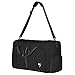 Coreal 60l Foldable Waterproof Travel Camping Duffel Luggage Gym Sport Bag with Shoe Compartment BK