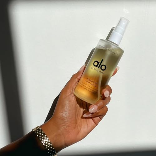Alo Magnesium Reset Body Spray | For Sleep & Natural Stress Relief – Calming Blend with Magnesium, Valerian Root, Arnica & Essential Oils | Made in USA - 3.2 oz