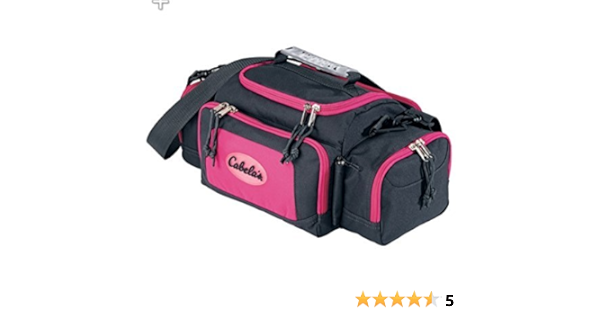 pink tackle bag