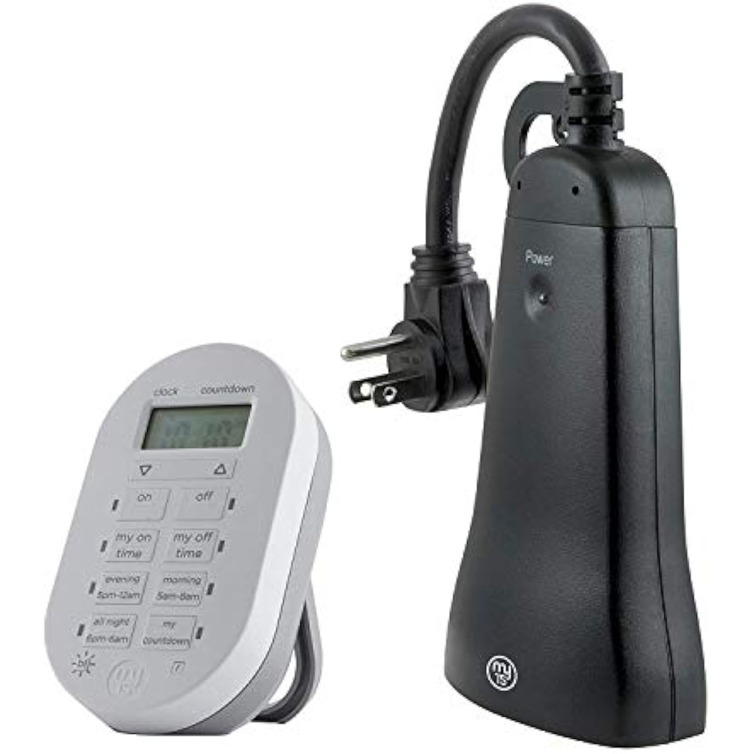 myTouchSmart Simple Set Indoor/Outdoor 2Outlet Wireless Timer System