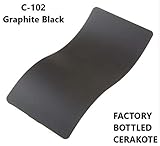 CERAKOTE C-Series 4 oz Bottle - Air Cure Firearm Finish - Factory Packaged (C-102: Graphite Black)