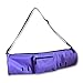 YogaAddict Yoga Mat Bag ‘Compact’ with Pocket, 28″ Long, Fit Most Mat Size, Extra Wide, Easy Access – Purplethumb 1