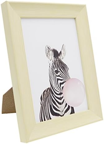 Drift Bottle Nordic Style Minimalist Environmental Materials Picture Photo Frame Matted to Fit Picture for 3.5 x 5 or 4 x 6 or 5 x 7 or 6 x 8 Inches (4 x 6 Inches, Cream-Colored)