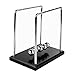 SciencePurchase Newton's Cradle Art in Motion, 7 1/4-Inch Balance Balls - Black Wooden Base