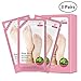 Foot Peeling Mask 3 Pair, Exfoliating Foot Peel Socks Booties for Callus Dead Skin Removal (Foot Peeling Mask)