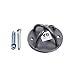 Yoga Trapeze Ceiling Hooks [official]: Indoor or Outdoor, by YOGABODY Pro Quality Suspension Trainer Olympic Rings, Gymnastic Rings, Aerial Yoga Swing, Hammock, Resistance Band, 2 Pack w/ Bolts