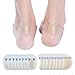 Sumifun Blister Pads Adhesive Bandages, Blister Gel Guard for Heel Protect, Cushioned to Protect and Treat Heal and Guard Skin from Rubbing Shoes,15 Patches