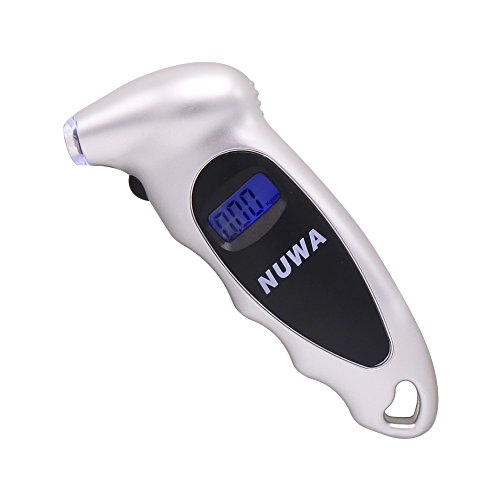 Digital tire pressure gauge for car truck bicycle lcd d…