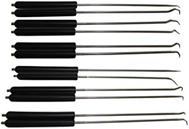 12 pc Mini Pick and Hook Set - Seals Cotter Pin Nook Bushing O-Ring