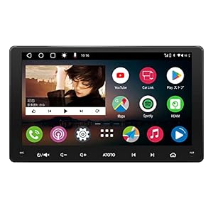 【9インチ】ATOTO A6PF 進化 ダブルDIN Androidカーステレオ 、ディスプレイオーディオ、4G LTE内蔵、2GB+64GB