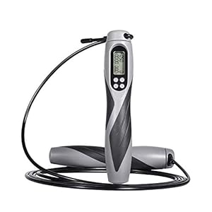 Springtouw SFBBBO Elektrisch tellen springtouw voor volwassenen Kinderen Led weergegeven springtouw met…