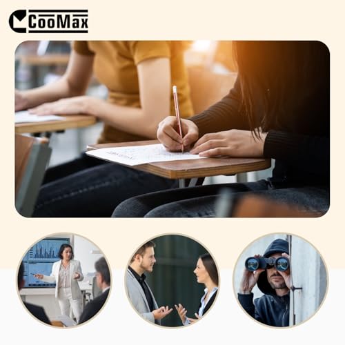 CooMax Bluetooth Headset for Phone with Built-in Microphone - Mic Earphone for Calling and Wireless Communication in the Ear (VIP Pro Supermini Bluetooth Pen)