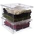 Crystal Clear Clothing Storage Drawer Large