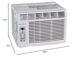 Keystone 6,000 BTU Window Mounted Air