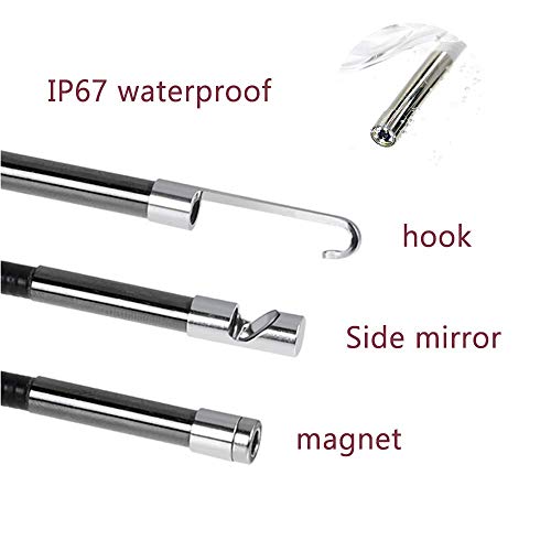 QIANG Endoskope Hand Industrie Endoskopkamera 4.5 Zoll Bildschirm Digitale Inspektionskamera Wasserdicht 1080P HD Mit 6… – Bild 5