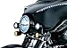 Kuryakyn 5029 Motorcycle Lighting: Fairing Mounted H3 Halogen Lamp Driving Lights with Turn Signal/Blinker Light for 1997-2019 Harley-Davidson Motorcycles, Gloss Black, 1 Pair