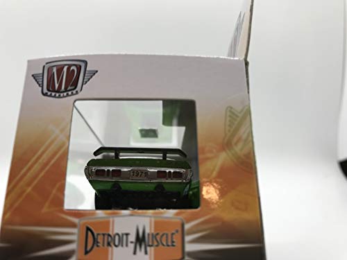M2 Machines Detroit-Muscle 1971 Dodge Charger Super Bee 383 1:64 Scale R27 14-52 Green/Black Details Like NO Other! Over 42 Parts - Thumbnail 5