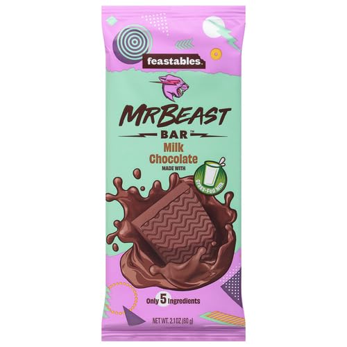 FEASTABLES MILK CHOCOLATE 2.1 OZ
