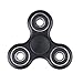 Fidget Spinner Toy Tri-Spinner Fidget Toy Stress Reducer Focus Toy for Killing Time Spins Last for a long time (black)
