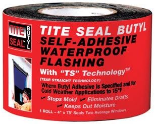 4x75 WHT Butyl Flashing