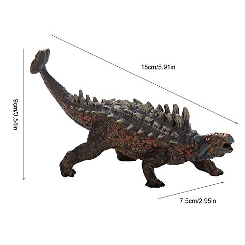 Zerodis Ankylosaurus Dinosaurier Figur realistische Dinosaurier Actionfigur Spielzeug weiche handbemalte prähistorische Dinosaurier Figur Model Life Kollektion für Kinder – Bild 3