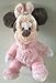 Disney Parks Exclusive Baby Minnie Mouse 9" Inch Long Pile Plush Rattle Doll