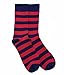Rambutan Men's Space Collection Rayon made from Bamboo Seamless Dress Socks US 8.5-12.5 (Red-Blue)