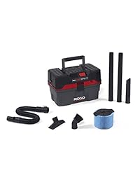 Ridgid 50318 Pro Pack aspiradora húmeda   seca, 5 Galón, Rojo de Ridgid