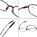 AQWANO 2 Pack Blue Light Blocking Computer Reading Glasses UV Protection Flexible TR90 Frame Lightweight Readers Glasses for Women Men +2.0