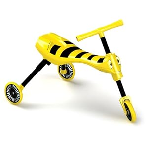 Mookie Toys 8541 – Correpasillos, diseño de Abeja, Color Amarillo y Negro