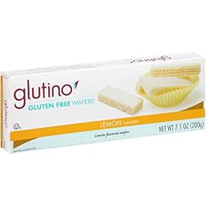Glutino Lemon Wafers, 7.1-Ounce Boxes (Pack of 12): Amazon ...