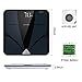 Letsfit Bluetooth Body Fat Scale, Smart Wireless Digital Bathroom Weight Scale, Large Backlit Display Free Smartphone App, Body Composition Analyzer Weight Body Fat BMI Muscle Bone Water Weight