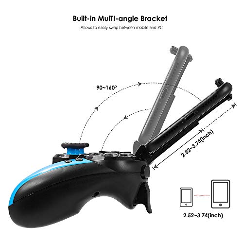 2.4G Wireless Mobile Game Controller for Android/iOS Phone/Tablet PC/TV Box Direct-Play Bluetooth Gaming Gamepad Joystick for Galaxy