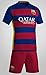 Barcelona Neymar #11 Home Soccer Jersey Kids Football Kit Free Matching Shorts Size YS YM YL (Youth Medium 8-10 years old)