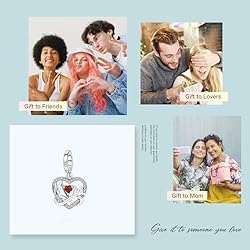 MGIUL Mom Infinite Love Heart Charm for Women