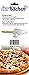 EurKitchen Deluxe Stainless Steel Pizza Cutter and Server, Slice and Serve Pizza, Pie, Cake and More, Wooden Handled Serrated Spatula with Built-in Wheel Cuts and Serves with One Convenient Tool